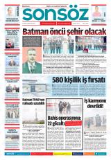 BATMAN SONSÖZ