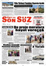 SİİRT’TE SON SÖZ